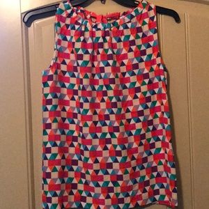 Kate Spade Silk Blouse Tie Back